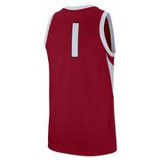 Arkansas Nike #1 Replica Road Basketball Jersey